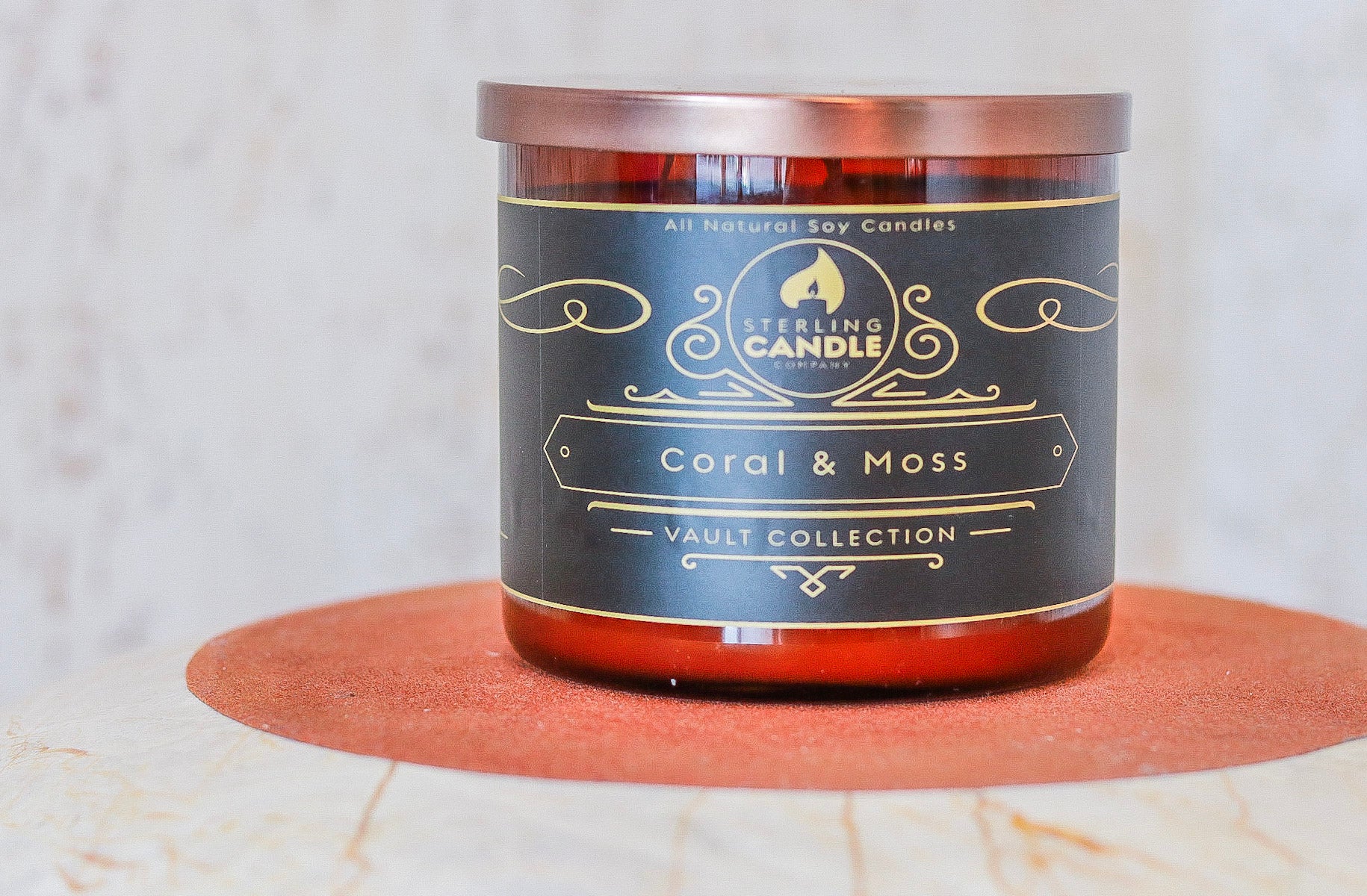 Coral & Moss