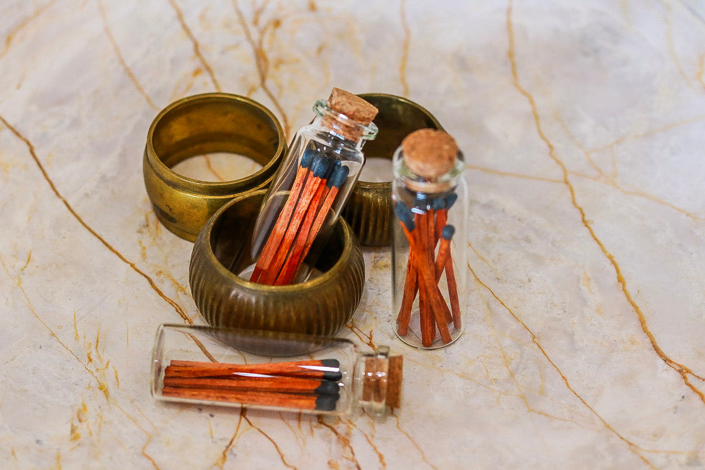 Glass Match Vial