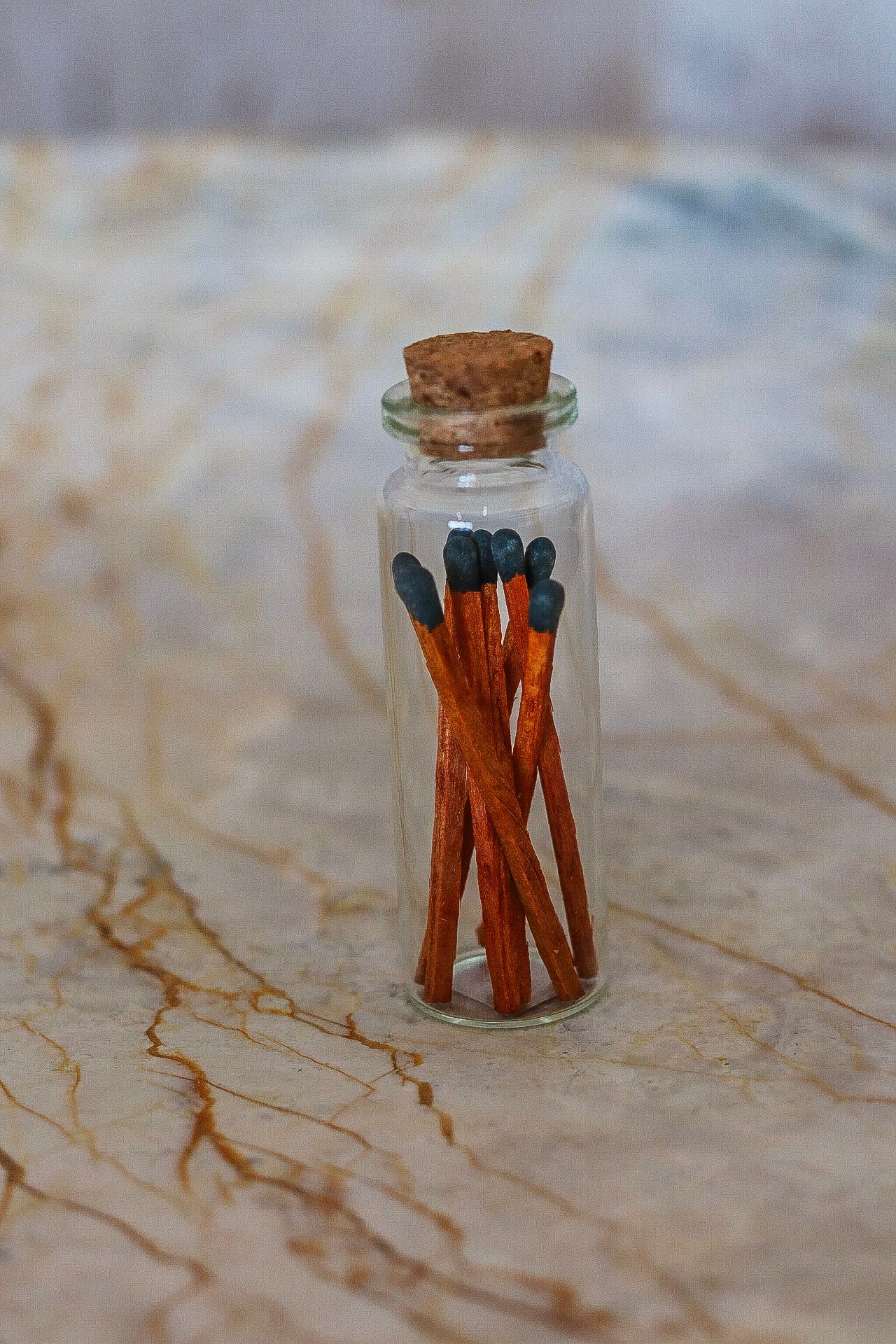 Glass Match Vial